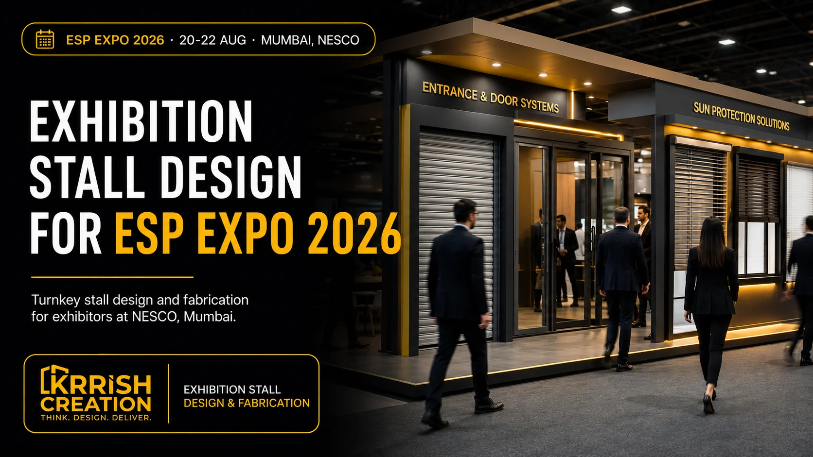 Exhibition Stall Design in Mumbai | ESP Expo | Krrish Creation