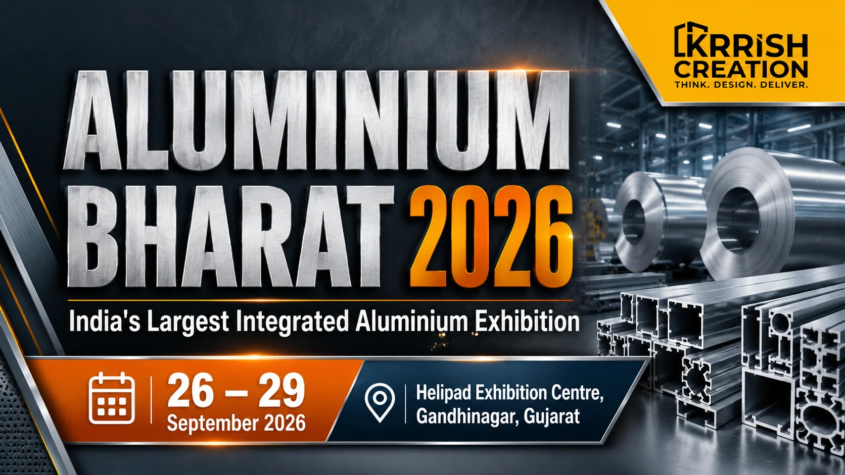 Aluminium Bharat 2026 Stall Design & Fabrication