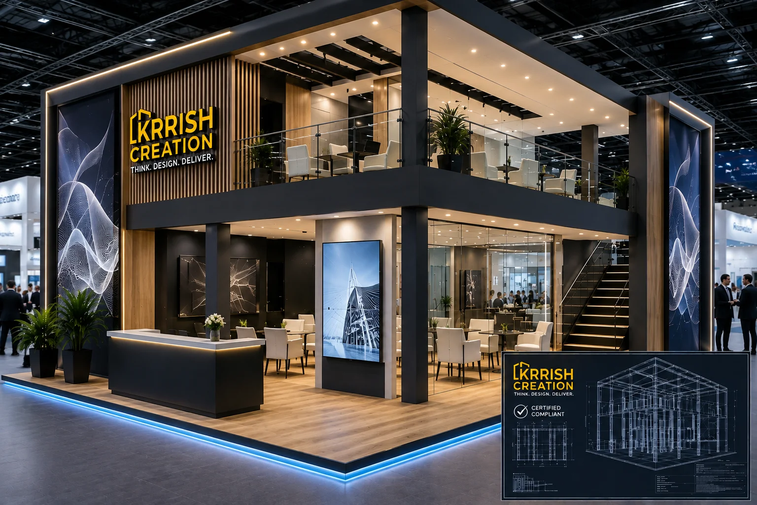 Exhibition stand builders in Germany at Messe Frankfurt