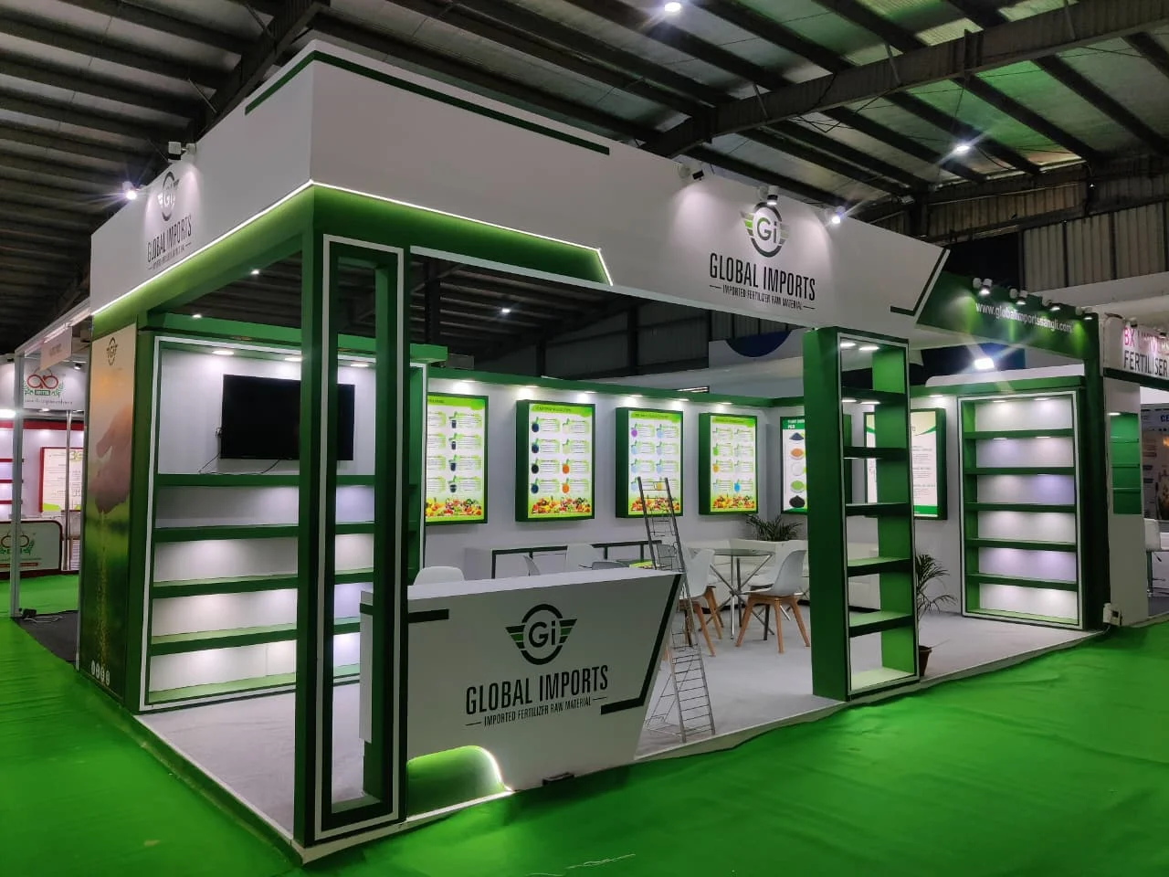Exhibition Stall Design for Indusfood Ahmedabad 2026 — Krrish Creation