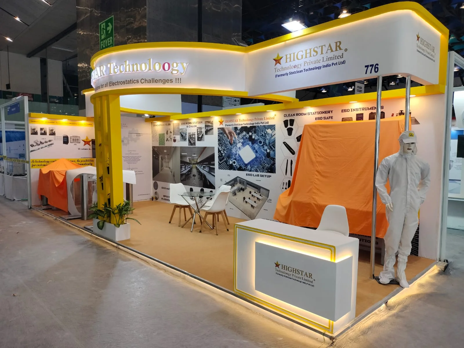 Exhibition Stall Design for Pharma Pro&Pack Expo 2026 — Krrish Creation