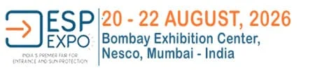 ESP Expo 2026 Logo — Entrance Sun Protection Systems Mumbai