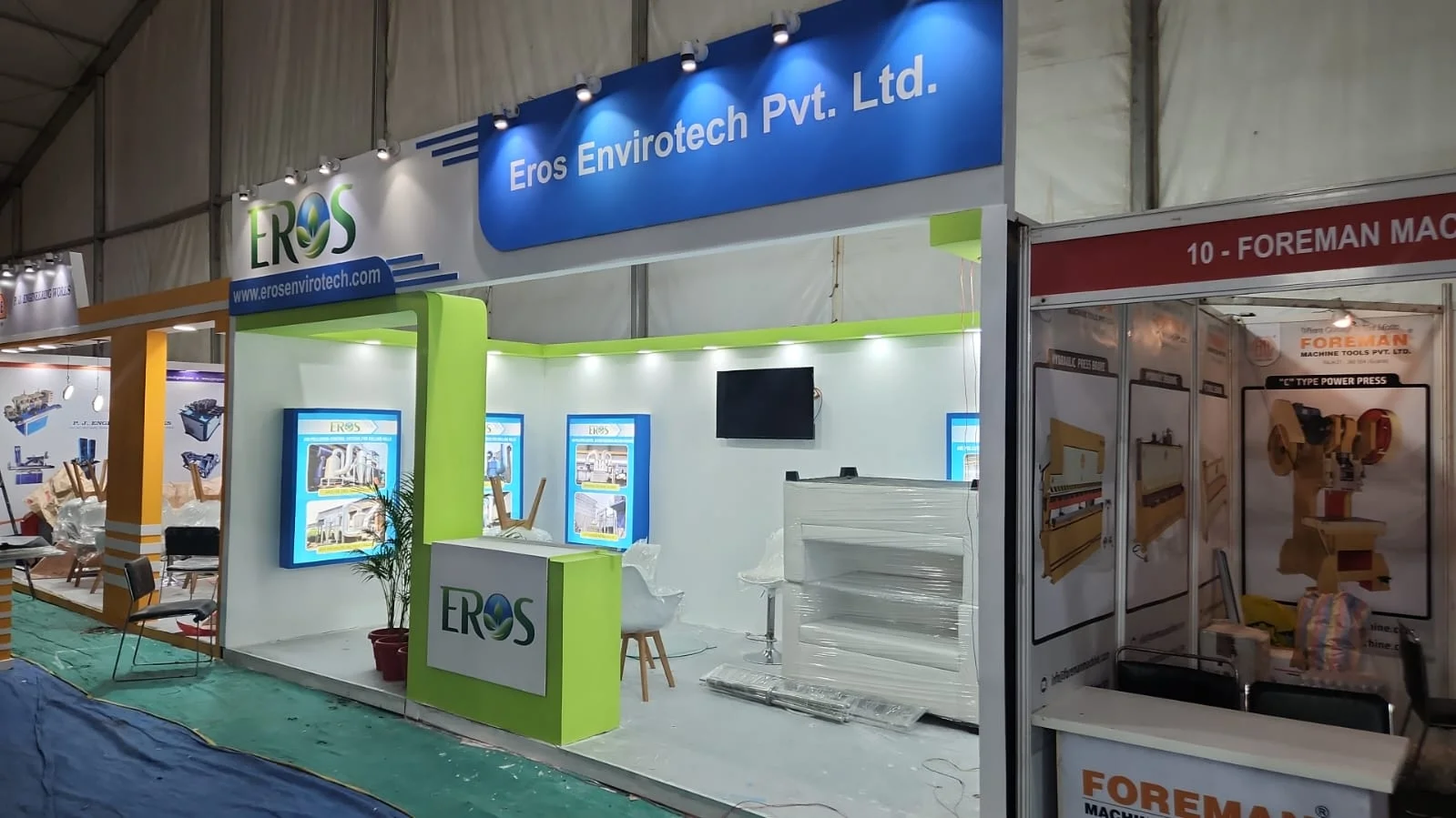 Travel Tourism Exhibition Booth BKC Mumbai 2026 — Krrish Creation