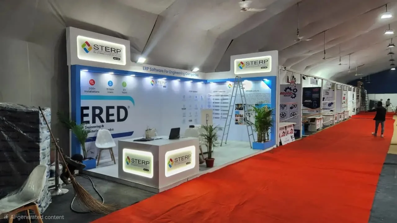 Fastener Hardware Exhibition Booth Fabrication India Expo Mart Greater Noida