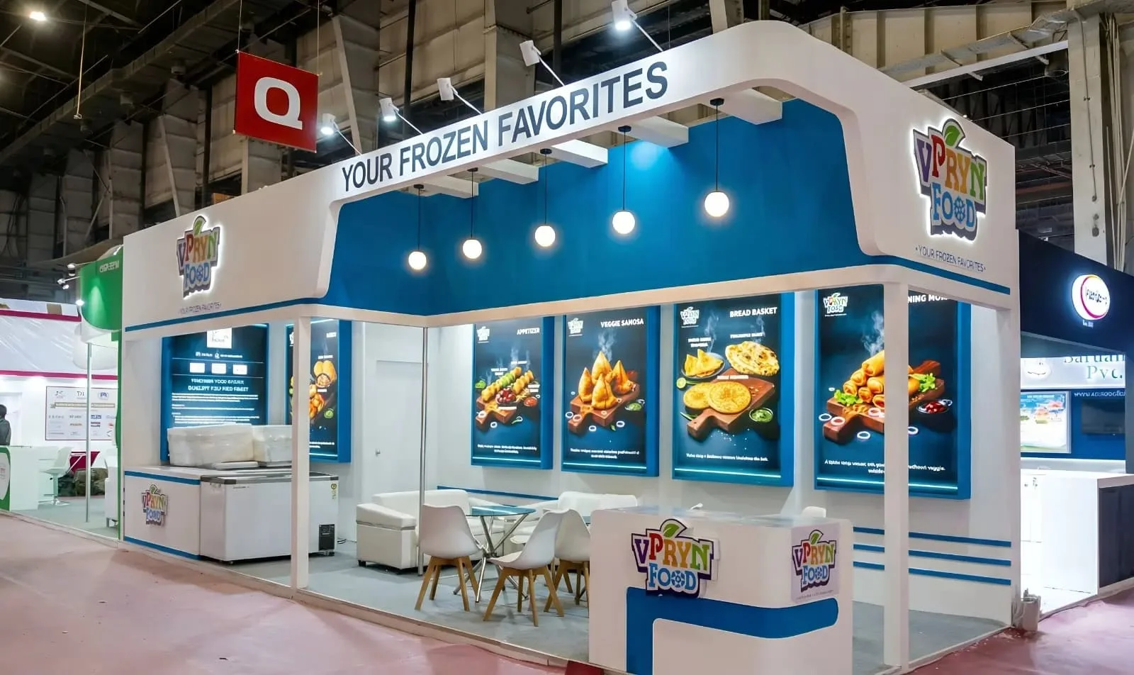 Custom retail technology exhibition booth design for RetailNOW 2026 at Caesars Forum Las Vegas
