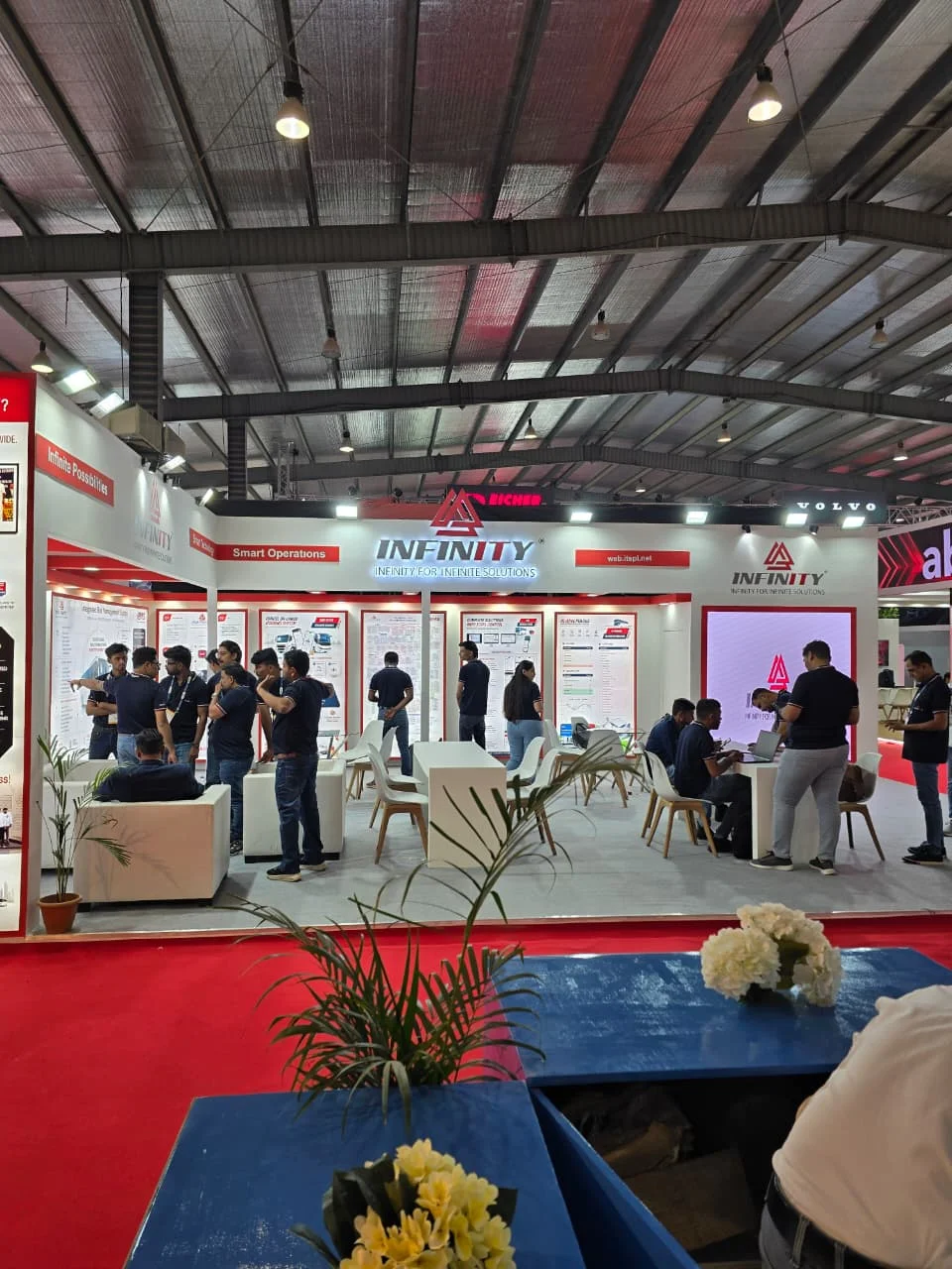 Exhibition Stall Design HIPLEX 2026 HITEX Hyderabad — Krrish Creation