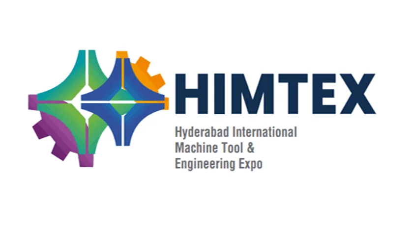 HIMTEX 2026 official logo — HITEX Exhibition Centre Hyderabad industrial manufacturing trade show