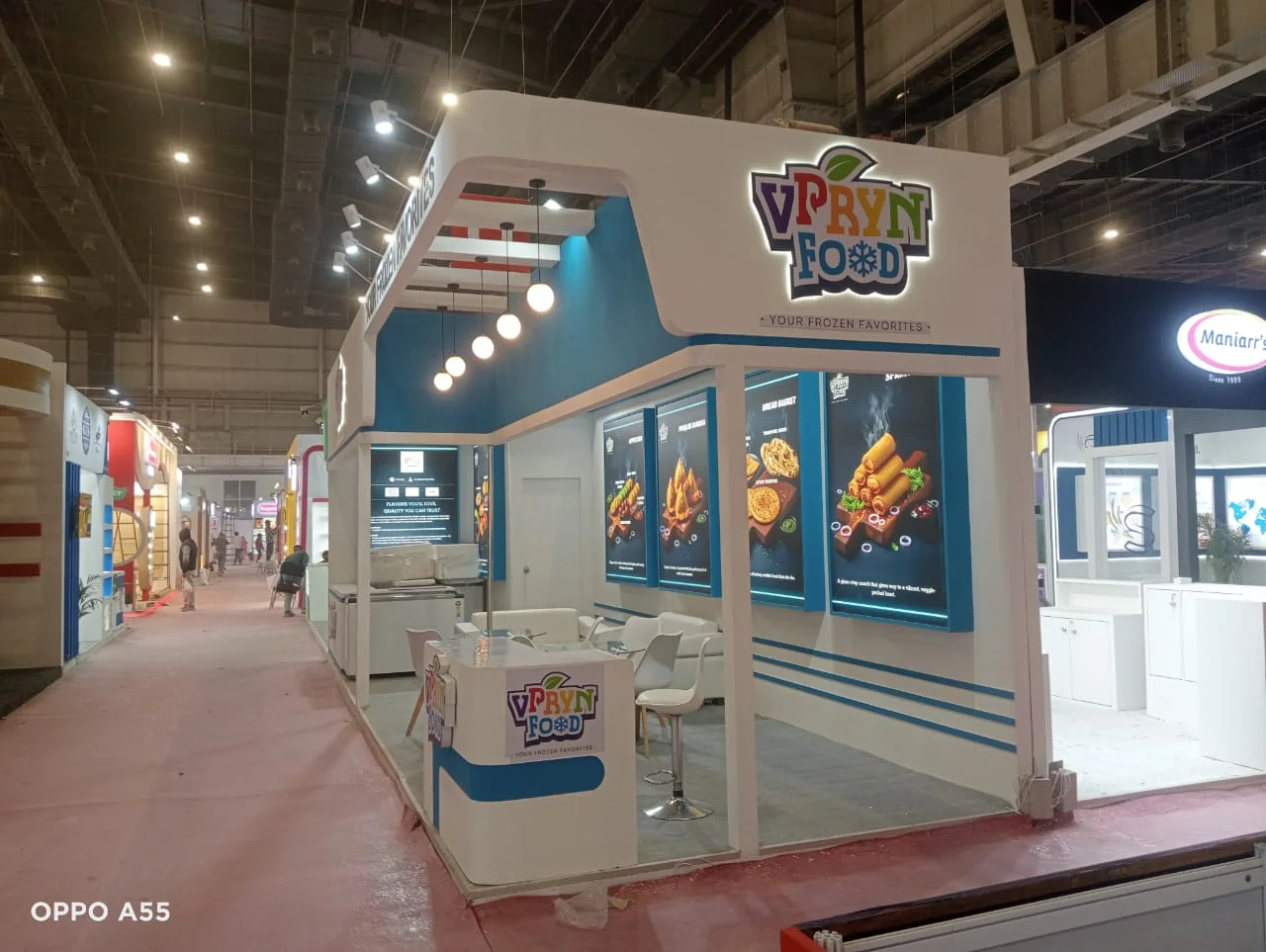 Custom water technology exhibition stall design for Delhi Water Expo 2026 at Pragati Maidan New Delhi