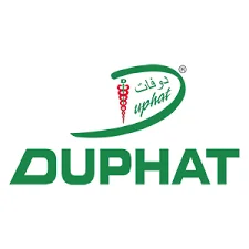 DUPHAT 2026 official logo — Dubai World Trade Centre pharmaceutical exhibition