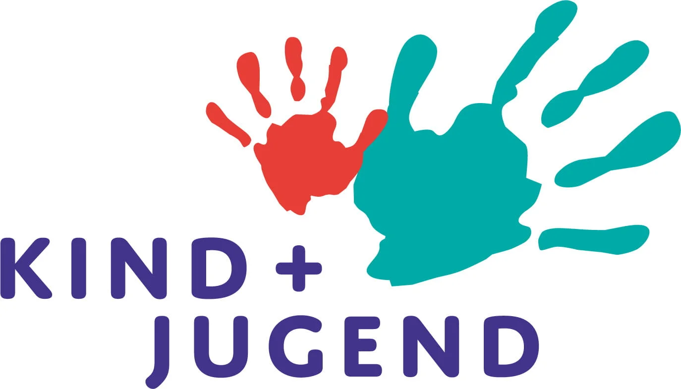 Kind + Jugend 2026 official logo — Koelnmesse Cologne baby and kids products exhibition