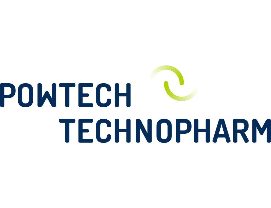 POWTECH TECHNOPHARM 2026 official logo — NürnbergMesse process and pharma technology exhibition