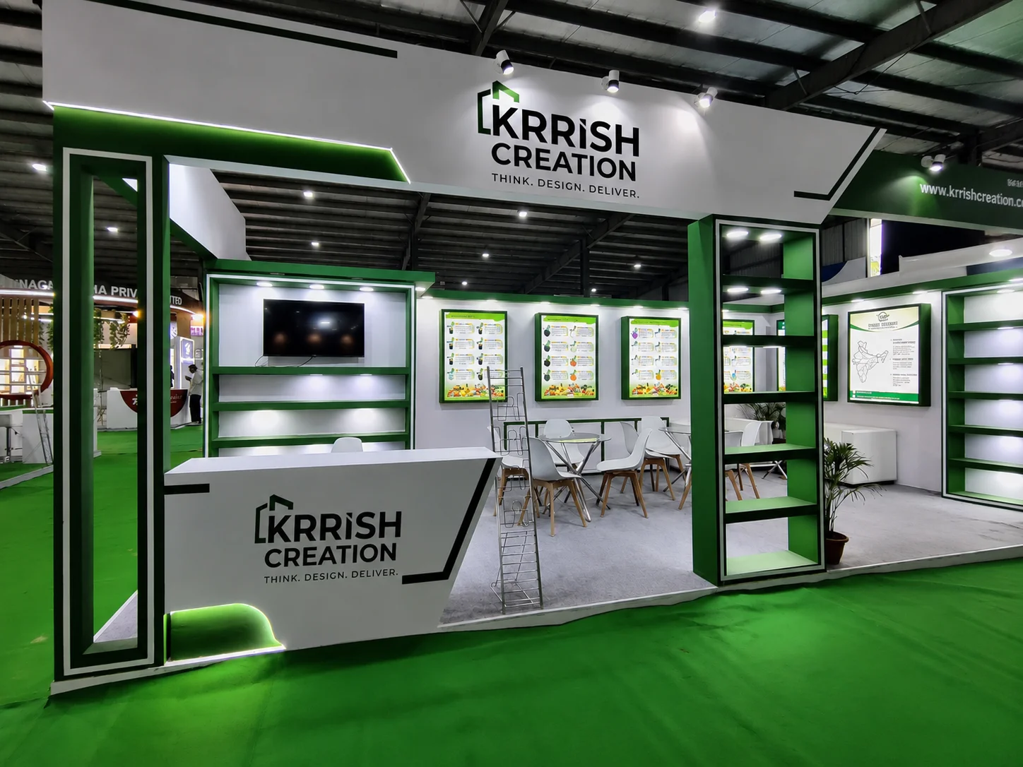 exhibition stall fabrication