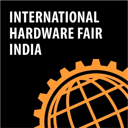 International Hardware Fair India 2026 official logo — Bharat Mandapam Delhi