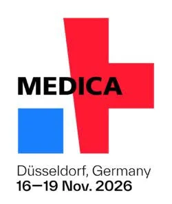 MEDICA 2026 official logo — Messe Düsseldorf medical technology trade fair