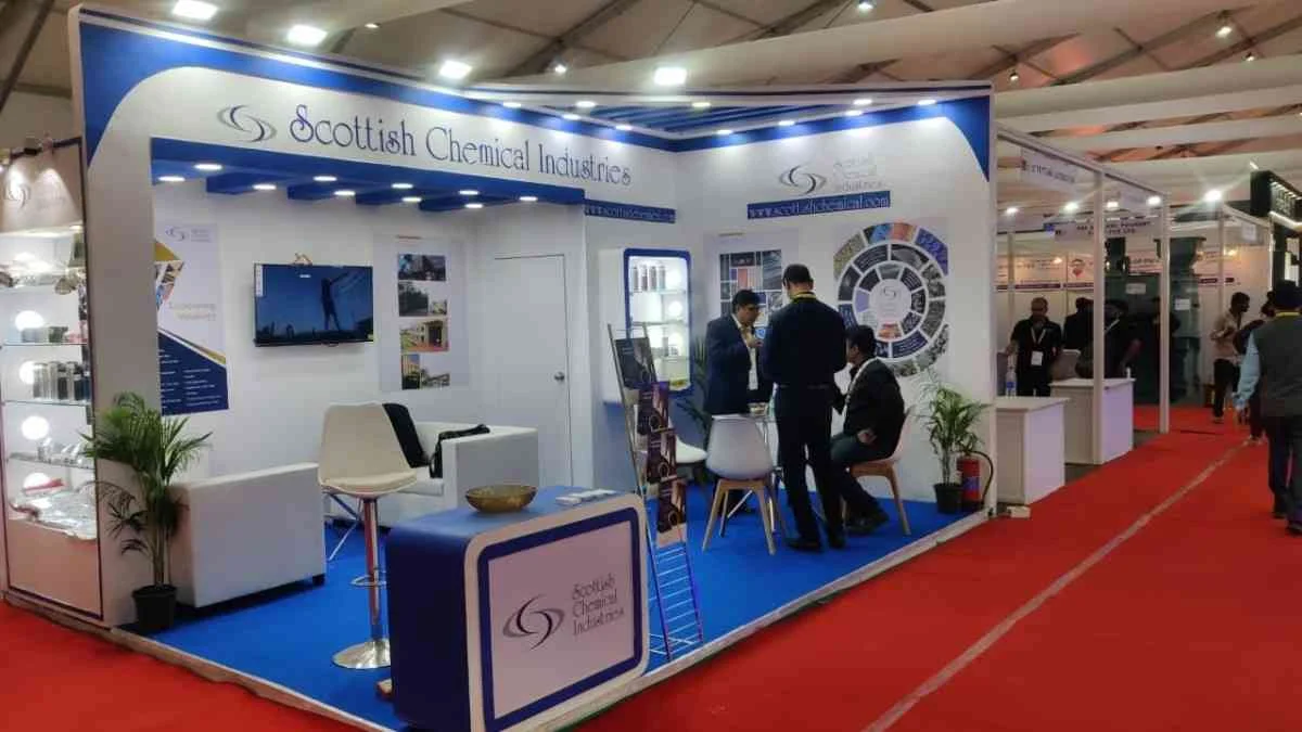 Light & Air Expo 2026 exhibition stall design in Ahmedabad by Krrish Creation