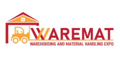 WAREMAT 2026 exhibition stall design and fabrication company logo