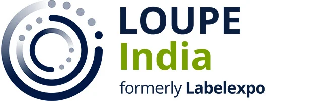 LOUPE India 2026 exhibition stall design and fabrication company logo