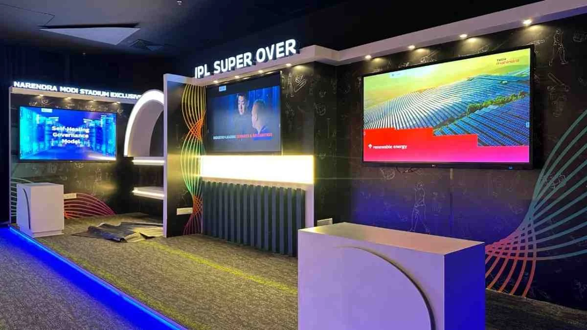 Global Potato Summit 2026 exhibition stall design in Gandhinagar